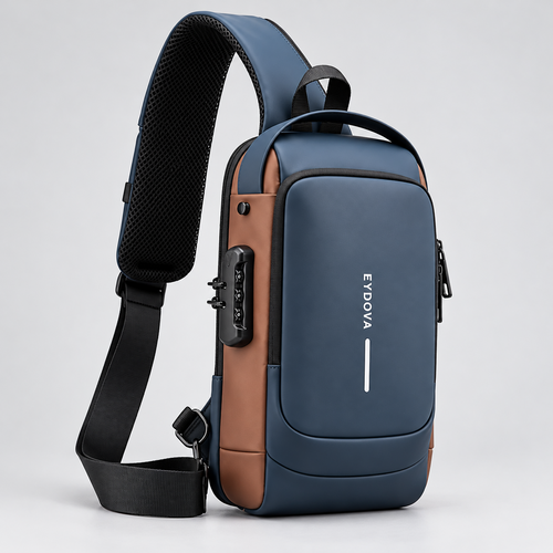 EYDOVA anti-theft sling bag front product view